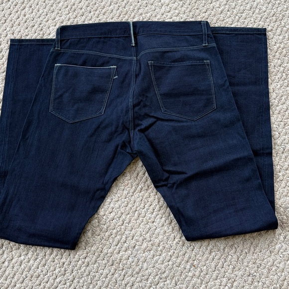 3x1 Dark Blue Men's Straight Jeans - Picture 4 of 4